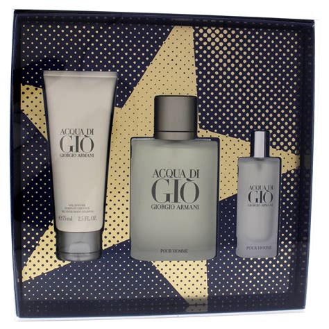 armani fragrance gift set|armani aftershave gift set.